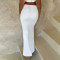 Sexy and trendy versatile slim fit wrap hip skirt