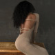 Fashionable and Sexy Temperament Tight Backless Long Dress