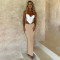 Sexy and trendy versatile slim fit wrap hip skirt