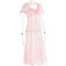 Fashionable and Sexy Mesh Chiffon Strap Open Backpack Hip Dress