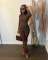 Fashion Solid Rib Two Piece Set