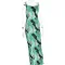 Sexy Swing Neck Open Back Spliced Slim Slim Slim Strap Long Dress