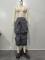 Fashion High Waist Zipper Multi Pocket Loose Work Dress