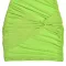 Sexy Spicy Girl Pure Desire Style Bust Tie Waist Pack Hip Skirt