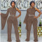 Fashion Perspective Wide Leg Casual Jumpsuit