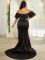 Fashionable Oversized Dress Solid Fit Wrapped Hip Long Dress