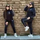 Fashion printed sports two-piece set