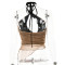 Fashion Hollow Out Sexy Open Back Strap Hanging Neck Tank Top
