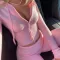 Fashion and Sexy High Waist Knitted Hoodie Set