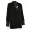 Fashion casual long sleeved lapel button up oversized suit jacket