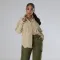 Fashion Corduroy Fabric Pocket Button Coat