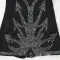 Women's fashion long sleeved hot diamond jumpsuit shorts with slim fit