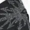 Women's fashion long sleeved hot diamond jumpsuit shorts with slim fit