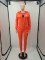 Fashion Large Casual Twill Sweater Embroidery Two Piece Set