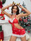 Christmas sexy and fun one piece lingerie set