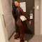 Fashion Hooded Casual Sport Velvet Suit