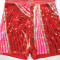 Sexy Suspenders Ultra Shorts Party Sequins One-piece Pants