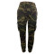 Fashion washed camouflage comfortable casual multi-pocket small leg denim work pants