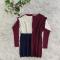 Fashion Loose Round Neck Casual Knit Dresses