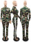 New jogging suit camouflage printed sports casual autumn and winter two-piece set