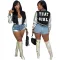 Autumn Fashion Embroidery Splice Slim Fit Jacket Baseball Coat(ONLY COAT)