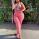 High waisted and tight fitting 9-point commuting casual solid color suit pants for foreign trade casual pants