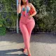 High waisted and tight fitting 9-point commuting casual solid color suit pants for foreign trade casual pants