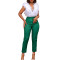 High waisted and tight fitting 9-point commuting casual solid color suit pants for foreign trade casual pants