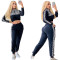Autumn and Winter New Fashion Casual Printing Women's Sweater Set