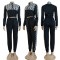 Autumn and Winter New Fashion Casual Printing Women's Sweater Set