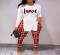 Independent Station AliExpress Print Two Piece Large Size Set
