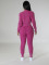 Water washed vintage style knitting diamond Fried Dough Twists pullover sweater suit