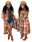 Popular autumn and winter loose checked shirt, Maoni coat, women's stock