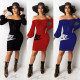 Sexy Pit Stitch Embroidered Dress