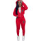 A two piece set of fashionable casual sports set is in stock