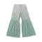 Summer striped gradient vest pocket work pants casual two-piece set