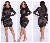 Fashion slim fitting dress