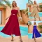 New solid color bra with waistband trend dress