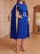 New Solid Color Slim Fit Women's Dress