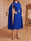 New Solid Color Slim Fit Women's Dress