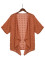 Solid color medium fur ball thin cardigan shirt for women