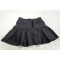 Popular Long Sleeve Waist Wrapped One Piece PU Short Skirt Set