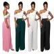 Commuter Dropping Slim Fashion Casual Solid High Waist Wide Leg Pants