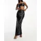 Popular New PU Leather Skirt Sexy Half Skirt
