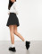Autumn/Winter Trend New Solid Color Pleated Mini Skirt