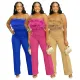Bra Set Feather Fashion Sexy Casual Two Piece Set