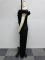 Slim Fit Lace Strap Off Shoulder Wide Leg Pants Jumpsuit