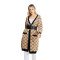 Autumn and Winter Fashion Style Commuter Show Slender and Long Style Cardigan Sweater Cape Coat