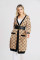Autumn and Winter Fashion Style Commuter Show Slender and Long Style Cardigan Sweater Cape Coat