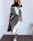 Autumn and winter oversized new long sleeved high necked fashionable dress set
